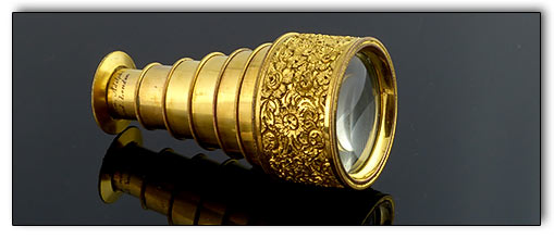 Antique Fearn Adelphi 7 Tier Opera Pocket Telescope 