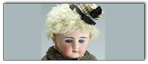 Wonderful Antique ABG Shoulder Head Boy Doll 